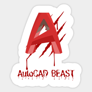 AUTOCAD PROFISSIONAL , NEW AUTOCAD DESIGN , T shirt Autocad design & CLEAN SIMPLE DESIGN AUTOCAD SHIRT Sticker